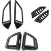 Carbon Fiber Style Center Console Air Vent Cover Trim Kit Accessories for 2018-2023 Subaru Crosstrek,2019-2024 Forester,2017-2023 Impreza