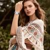 Women's Antique Analog Waterproof Watch: Bohemian Style with Stainless Steel Strap - Perfect Valentine's Day or Christmas Gift