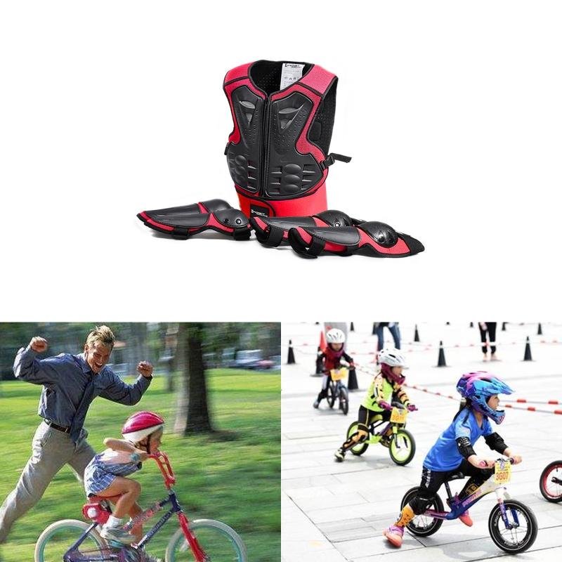 Protective Kids Motorcycle Armor MTB Bike Bicycle Sports Bandage Guard Vest