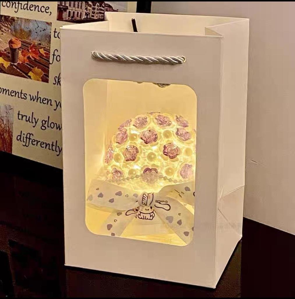 Luminous Butterfly Night Light Ornament - Ancient Style for TV Cabinet or Desk Decor
