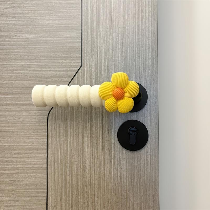 1 small fancy door handle cover to effectively prevent damage to walls and door locks, anti-static pull gloves