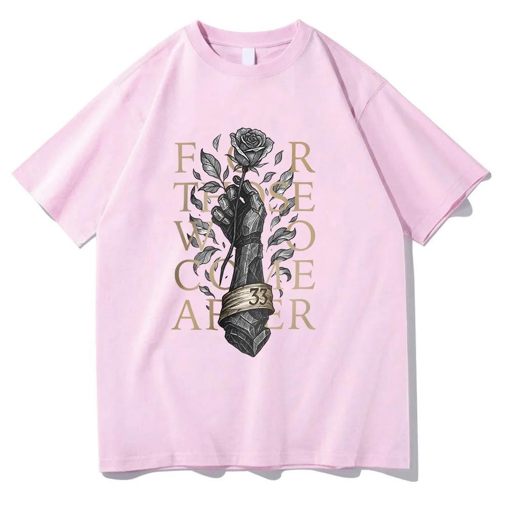 Clair Obscur Expedition 33 Gamer T-Shirt Damen Herren Mode Kurzarm T-Shirt Expedition 33 Lässiges Baumwoll-T-Shirt Retro Grafik Y2K