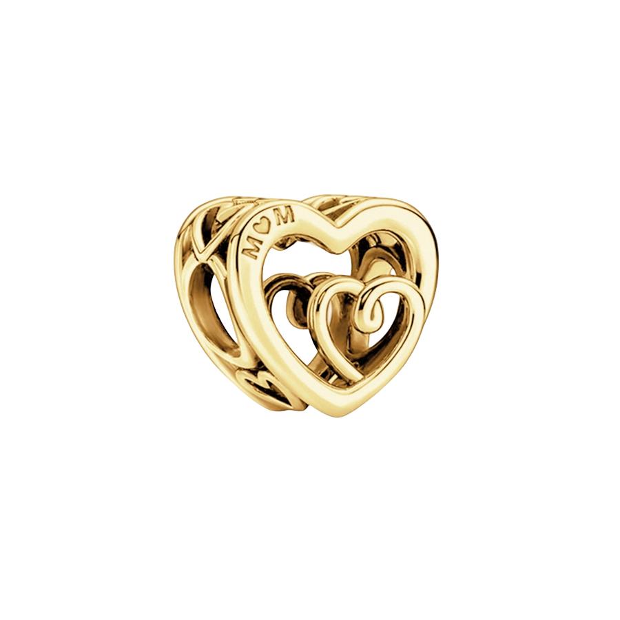 Nuevos Originales Brillantes Dorados Tortuga Serpiente Copo de Nieve Colgantes Charms Cuentas DIY Joyería para Mujer Regalo Cuentas Aptas para Pulseras