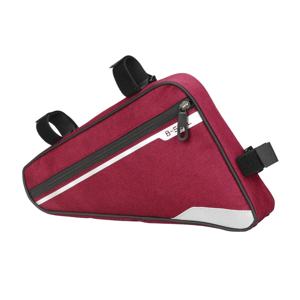 Triangle bag, beam bag waterproof upper tube saddle bag mountain road bike riding