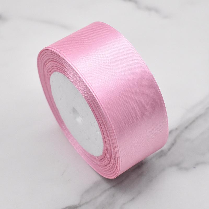 Hanfan 4cm Satin Ribbon for Wedding, DIY Crafts, Cake Decoration, Fresh Flowers & Gift Packaging.