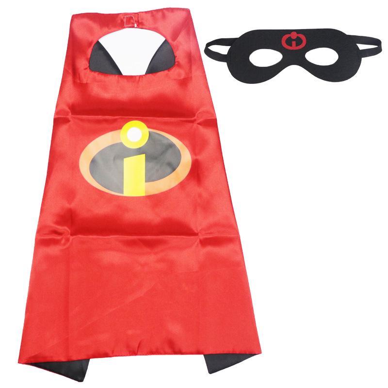 Kids' Marvel Superhero Capes: Superman, Batman, Spider-Man, Iron Man, Captain America