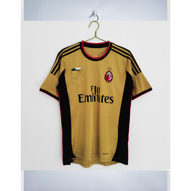 0607 AC Milán Milánský dres Kaka 95-20 Ronaldinho a retro fotbalový dres