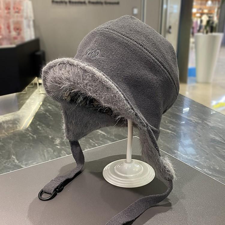 

Winter Double Sided Lei Feng Hat Women s Windproof and Cold Proof Ear Protection Hat Pullover Hat Outdoor Travel Pilot Hat M（56-58cm）