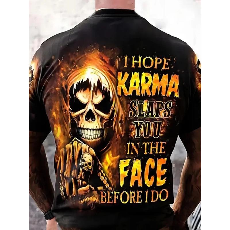 Summer Hot Selling Fashion Demon Dragon Knight 3D Printed Short Sleeved Men's T-shirt Oversized Loose Daily Street Hip-hop Top