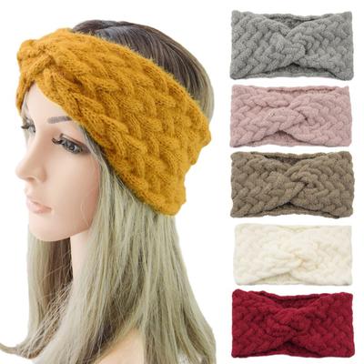 Fashion Women's Solid Sport Head Hairband Thermal Sweet Girls Hair Hairband