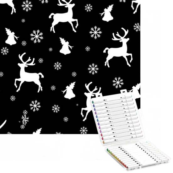 

DIY Coloring Blanket Color Your Own Blanket DIY Coloring with 24 Markers Customizable Washable Throw Blanket for Home Decor Party Art Project N