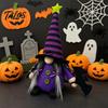 Halloween Atmosphere Enhancers Gnome Decoration, Witch Swedish Tomte Ornament, Plush Decorations Scandinavian Elf Dwarf for Party Home Table