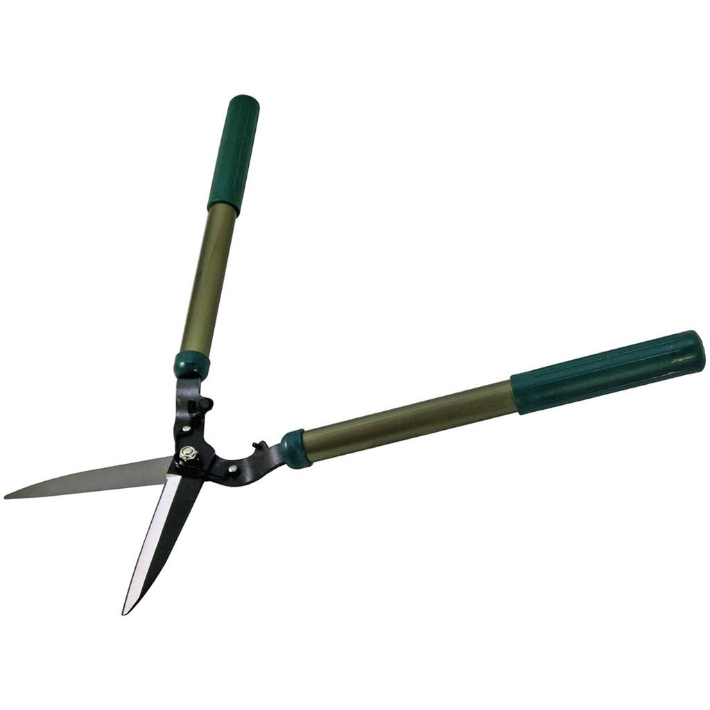 KONYO Garden Friends Stepped Pruning Shears for Grass and for a Crisp Aluminum Lightweight Lawn, Spring-Loaded Cut, 54.5cm Long, Handle,