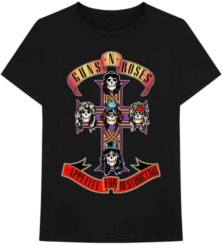 Мужская футболка Bravado с крестом Guns N Roses S