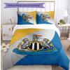 Set Lenzuola Stampato Newcastle United Football 3 Pezzi, Comodo Set Copripiumino per Camera da Letto Amico della Pelle
