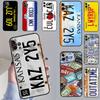 Supernatural License Plate Phone Case For iPhone 17 16 15 14 13 11 12 Pro Max 13 Mini 15 16 Plus 16e 17 Air Cover Funda