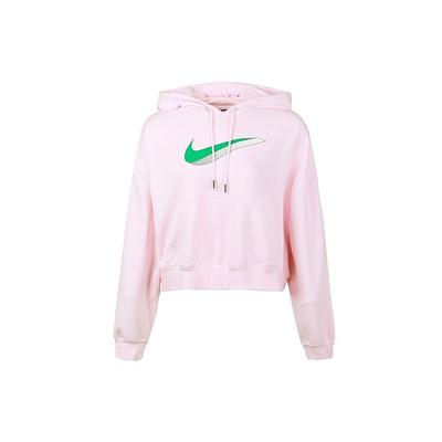 Sportswear 3D Logo Print Sports Hoodie Women Hoodies Pink CU5109-663