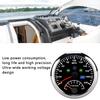 85mm 0‑200MPH GPS Speedometer 0‑8000rpm Tachometer Gauge Overspeed Alarm LCD Red Backlight for Car Boat