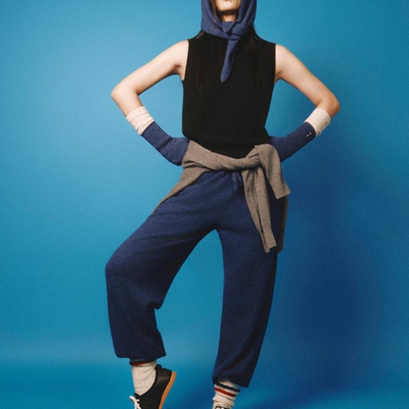 ERHKES 100% Cashmere Petite Muffler