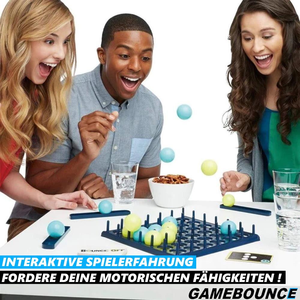 GAMEBOUNCE Party Game Drinking Game Board Game Off Bounce