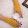 2020Fingerless Gloves Mitten Girl Women Soft Arm Warm Knitted Winter Warm Keep Gloves Mittens for Women Cold Weather Women Mittens