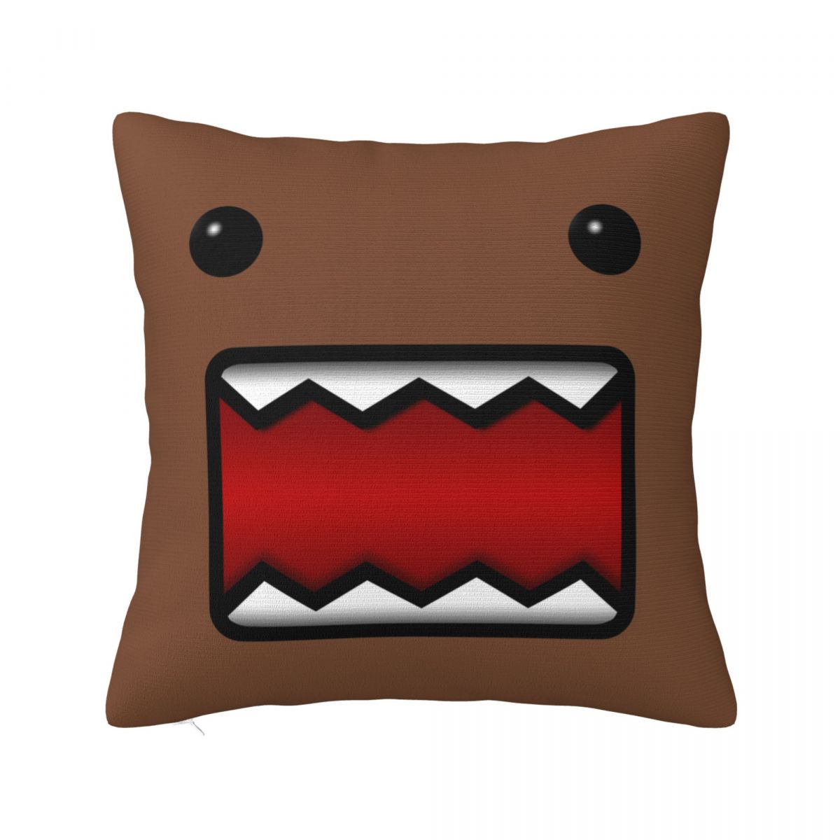 

PIXEL Domo Kun Face Throw Pillow Cover Cushions for Sofa Novelty Cushion Covers 30x30cm 12x12in