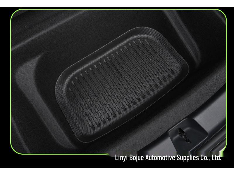 Tesla Model Y TPE Trunk Mat: Waterproof, Wear-Resistant, Easy to Clean Floor Protection
