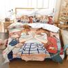 Fashion Anime Golden Time 3D Bedding Set Duvet Cover Pillowcases Single Twin Full Queen King Size Home Decor Quilt Boys Gift