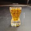 Bicchiere di Vetro Creativo Bicchieri da Whiskey Bicchiere da Shot per Vino Bicchiere da Birra per Vodka Whiskey Birra