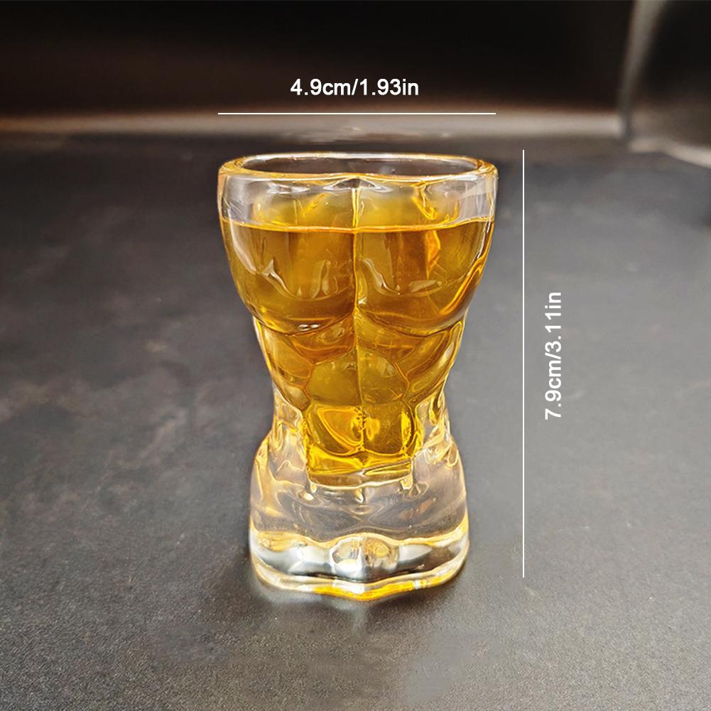 

Креативна скляна чашка Стакани для віскі Келих для вина Чашка для шота Чашка для пива для горілки віскі пива 6