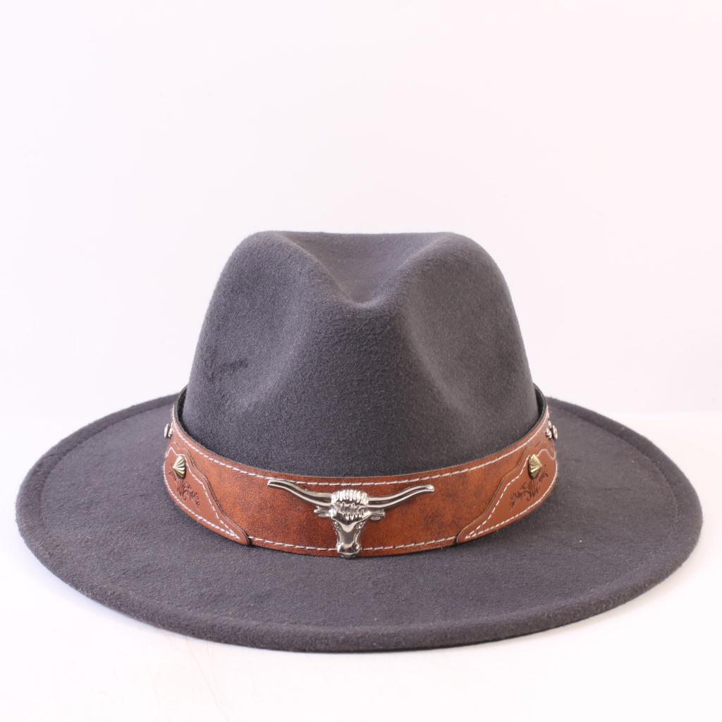 Popular European and American Classic Simple Flat-brimmed Top Hat Men's and Women's Fashionable and Elegant Versatile Jazz Hat Top Hat