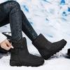 TUINANLE Women's Warm Cotton Shoes Nylon Snow Boots Winter Ankle Boots Non-slip Short Boots