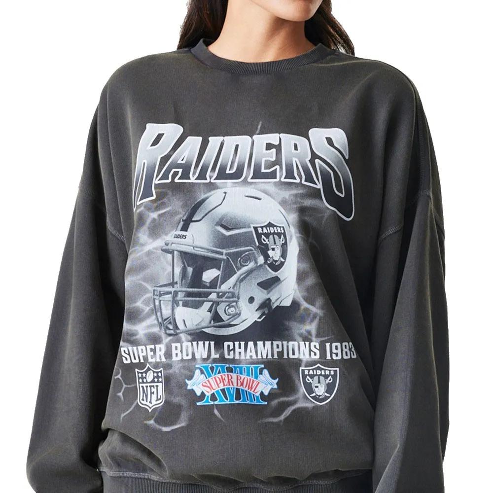 New Era Толстовка NFL Boxy Washed Las Vegas Raiders