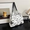 Tote Bag Class New Street Trend Fashion Printed Shoulder Bag Women's Large Capacity Bag