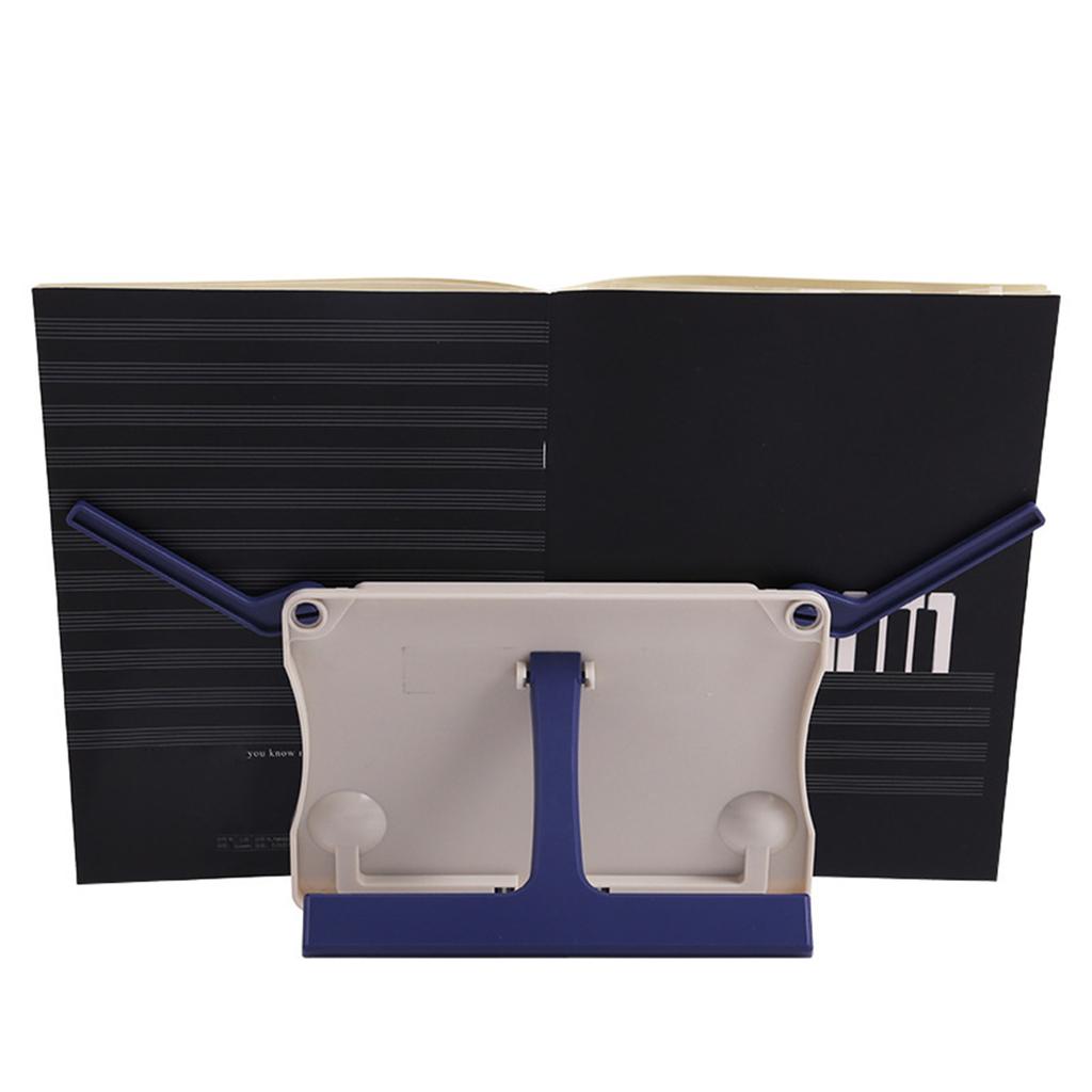 Book Stand Reading in Bed Laptop Reading Holder with Page Paper Clips for Reading Hands Free Portable Reading Book Shelf