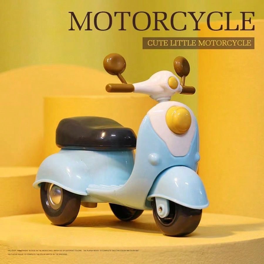 

17cm Electric Tricycle Model Accessories, Mini Decorative Model, Creative Simulation Non Electric Battery Powered Toy Ornament 1PC&Cream Yellow Battery Car разноцветный