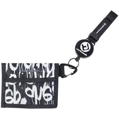 North Peak Pass Ticket Lift Ticket Holder with Carabiner and Auto TPWT Case, Case, Reel, NP-5401