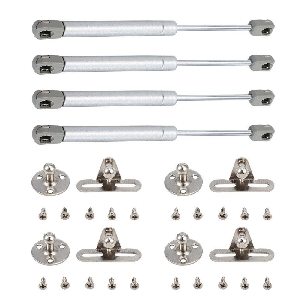 Upgraded 2/4pcs 200N Support Large Load Capacity Support set Slow Opening/Closing Simple Installation for Cupboard