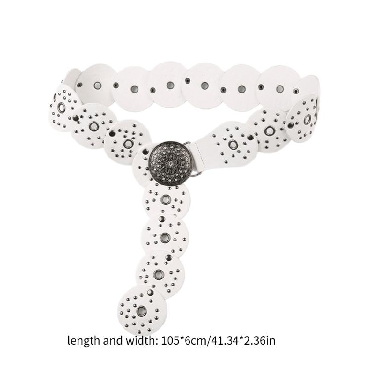 Hollowed Out Heart Shape Belt Western Waistband Pants Belt Fashion Waiststrap Dress Belt 2000s PU Belt Waist Ornaments