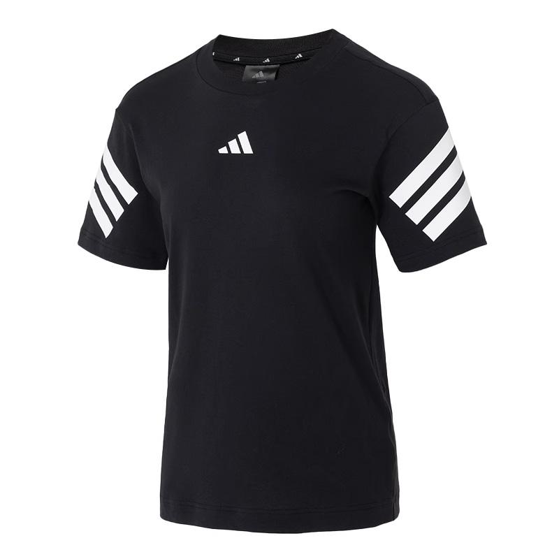 

Adidas Men Essential Basic Crew Neck Short Sleeve T-shirt Black JE0237 M