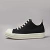 Zapatillas de lona de caña baja para hombre y mujer, clásicas, de calidad, negras, con cordones, de diseñador, de lujo, con suela gruesa, informales, planas.