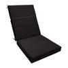 Patio Chair Cushion Seat Pad with Ties Water Resistant with Removable Cover for Deck Front Porch Yard Lawn Furniture Pool