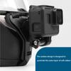 Motorcycle Chin Bracket Wear-resistant Shockproof Camera Holders Adjustable Lightweight Mount Holder Adults Supplies