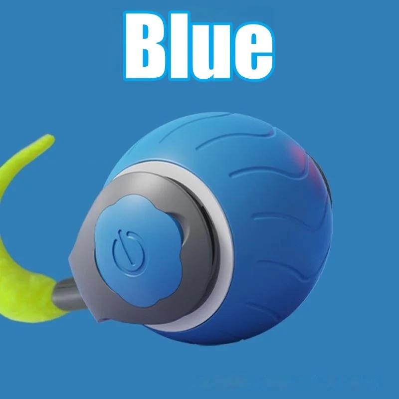 

Умная интерактивная игрушка для кошки USB Автоматический катящийся мяч Дразнилка для котят Тренировочные игрушки Электрические игрушки с самодвижением для кошек Аксессуары для питомцев