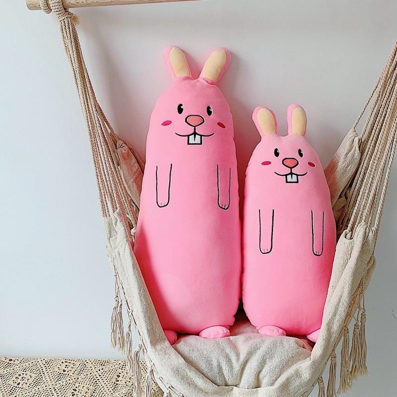 Frog Adorable Cartoon Rabbit Pig Plush Toy Nap Time Companions Birthday Gift