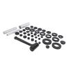 37PCS Seal Bearing Installation Kit Impact Resistant Nylon Metal Structure Oil Seal Installer Tool with Storage Box