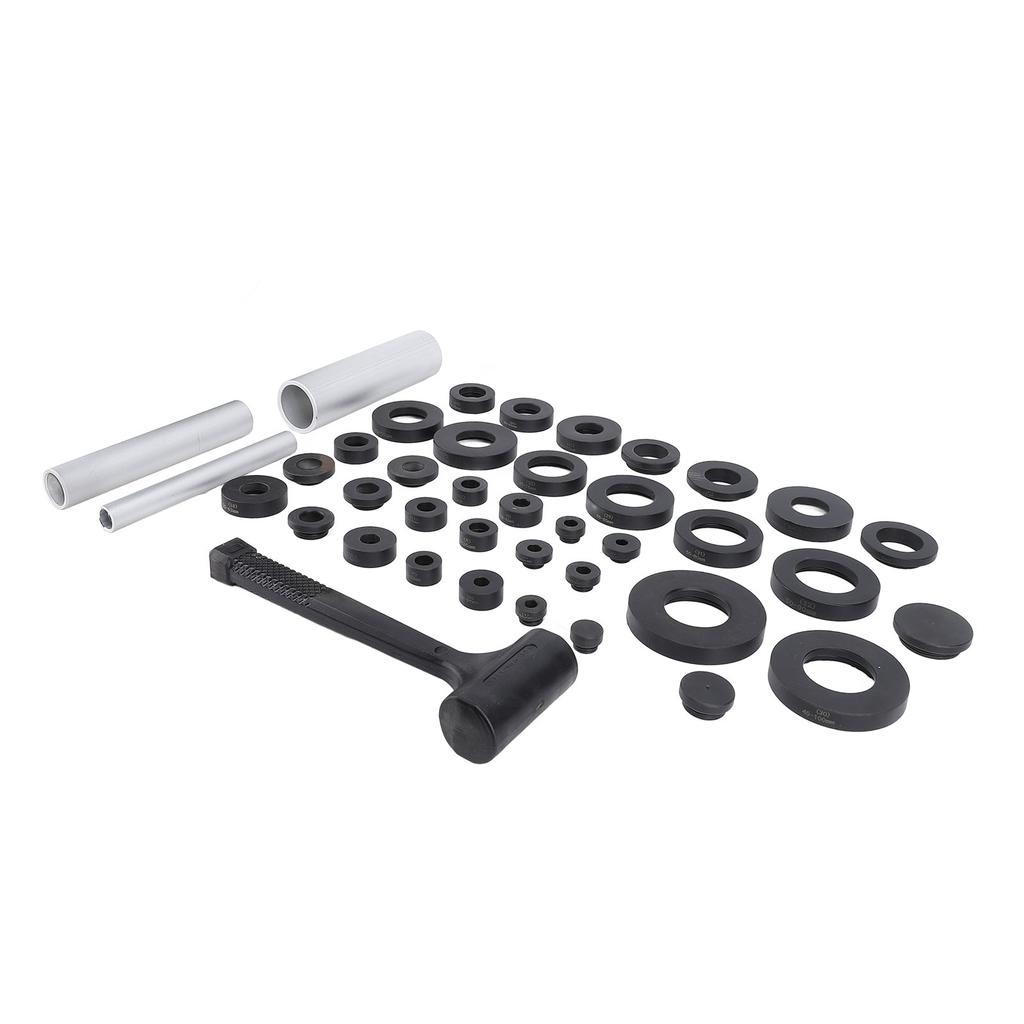 37PCS Seal Bearing Installation Kit Impact Resistant Nylon Metal Structure Oil Seal Installer Tool with Storage Box