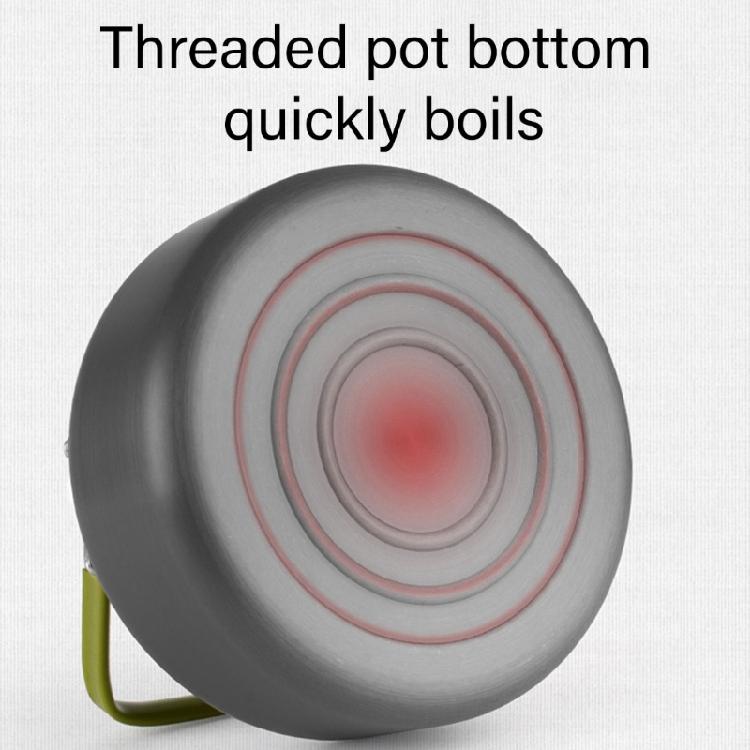 Outdoor Camping Kettle Aluminum  Alloys Teapot Outdoor Hiking Water Boilers Camp Teas Coffee Pots Portable Teapot