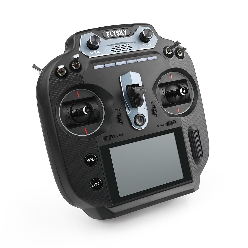 2.4GHz 16CH Remote Controller, 3.5 Inch IPS Screen Transmitter with Receiver Set for Remote Control Plane Car Boat Black