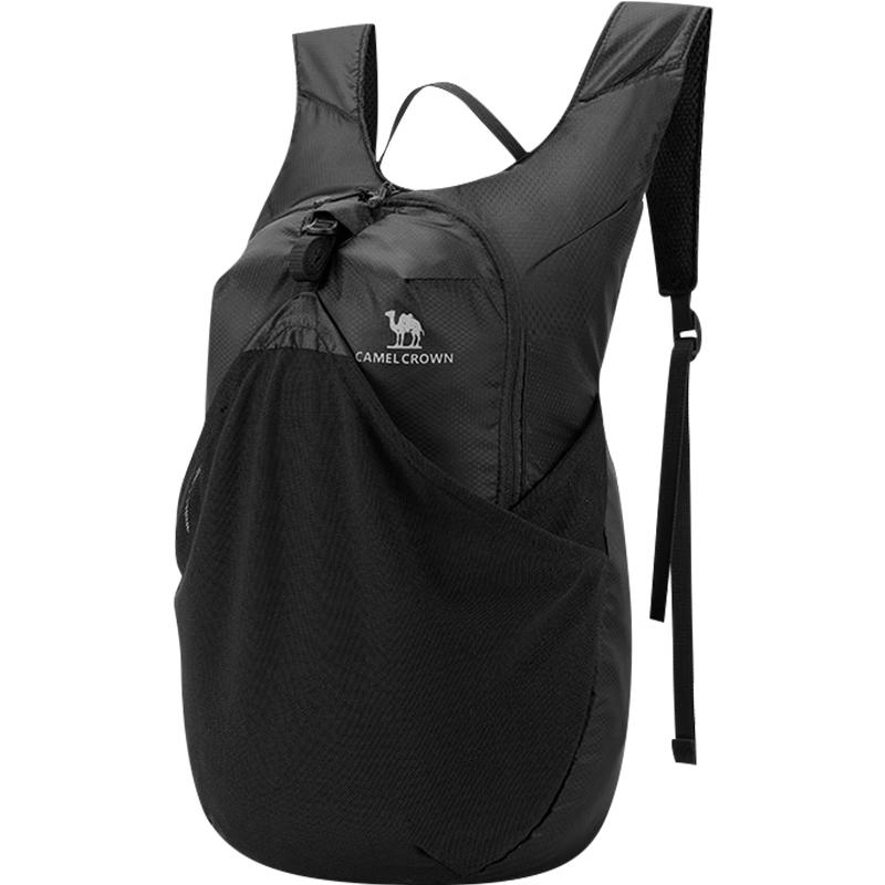 CAMEL Foldable Lightweight Travel Backpack чёрный